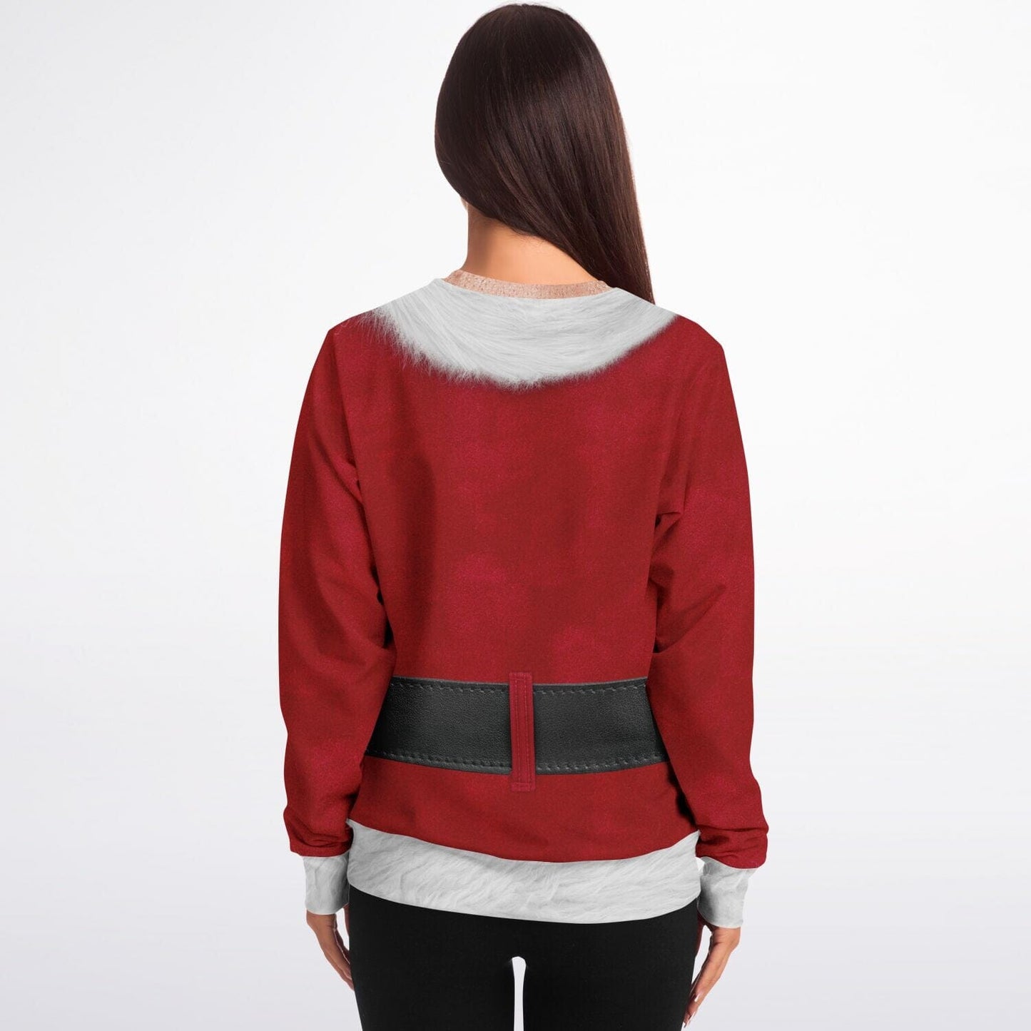 Fit Santa Ugly Christmas Sweatshirt Fashion Sweatshirt - AOP Subliminator 
