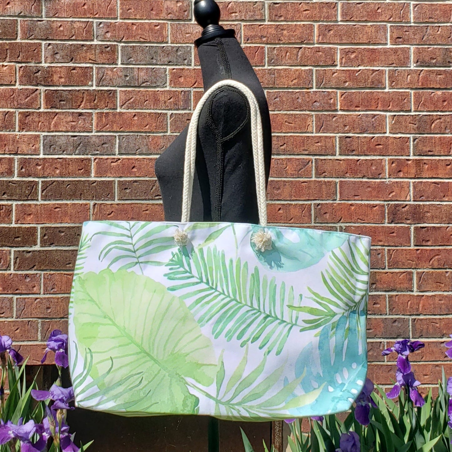 Personalized Tropical Weekender Bag Bags Printify 