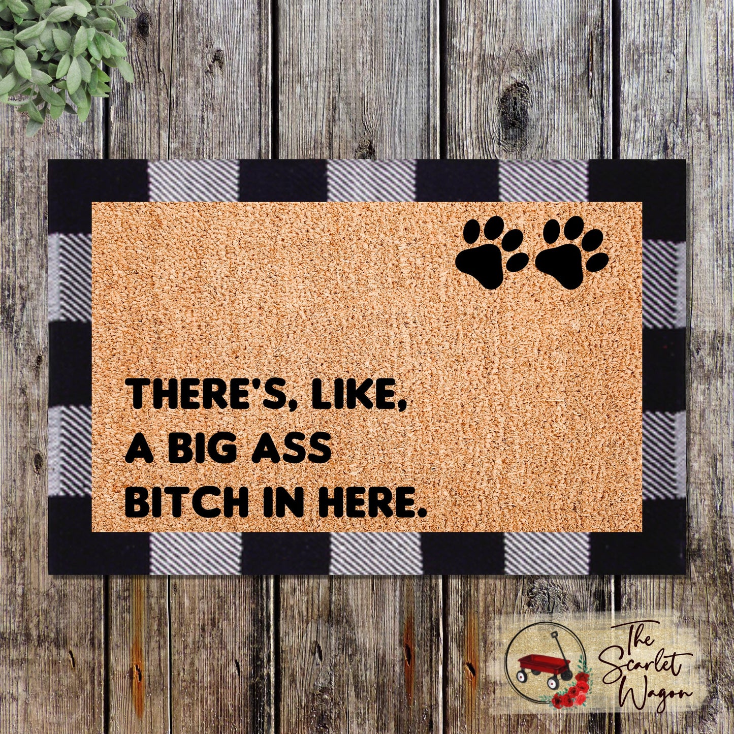 Big Ass Dogs - Doormat DeCoir - Doormat DeCoir