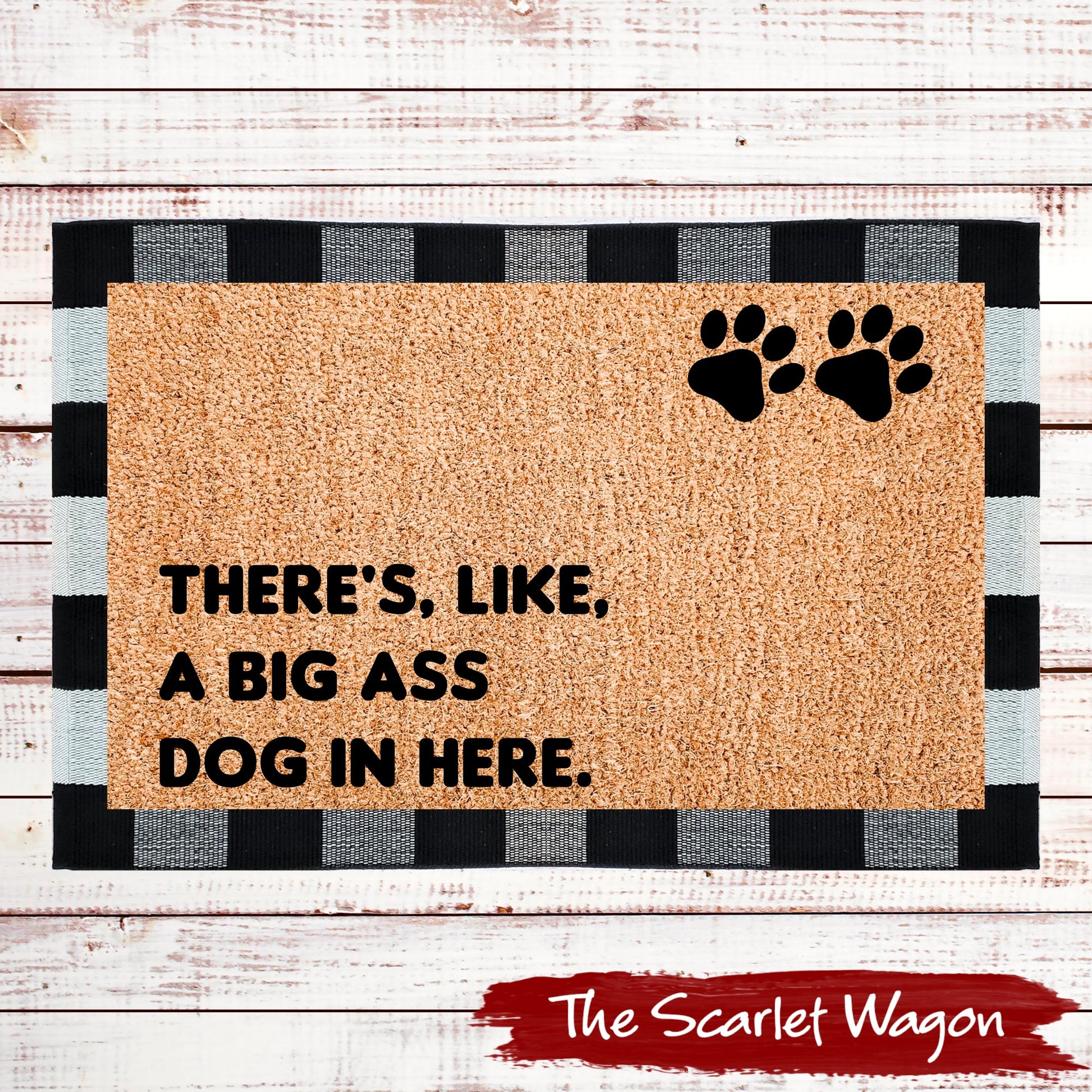 Funny Doormats, Big Dogs Funny Doormat