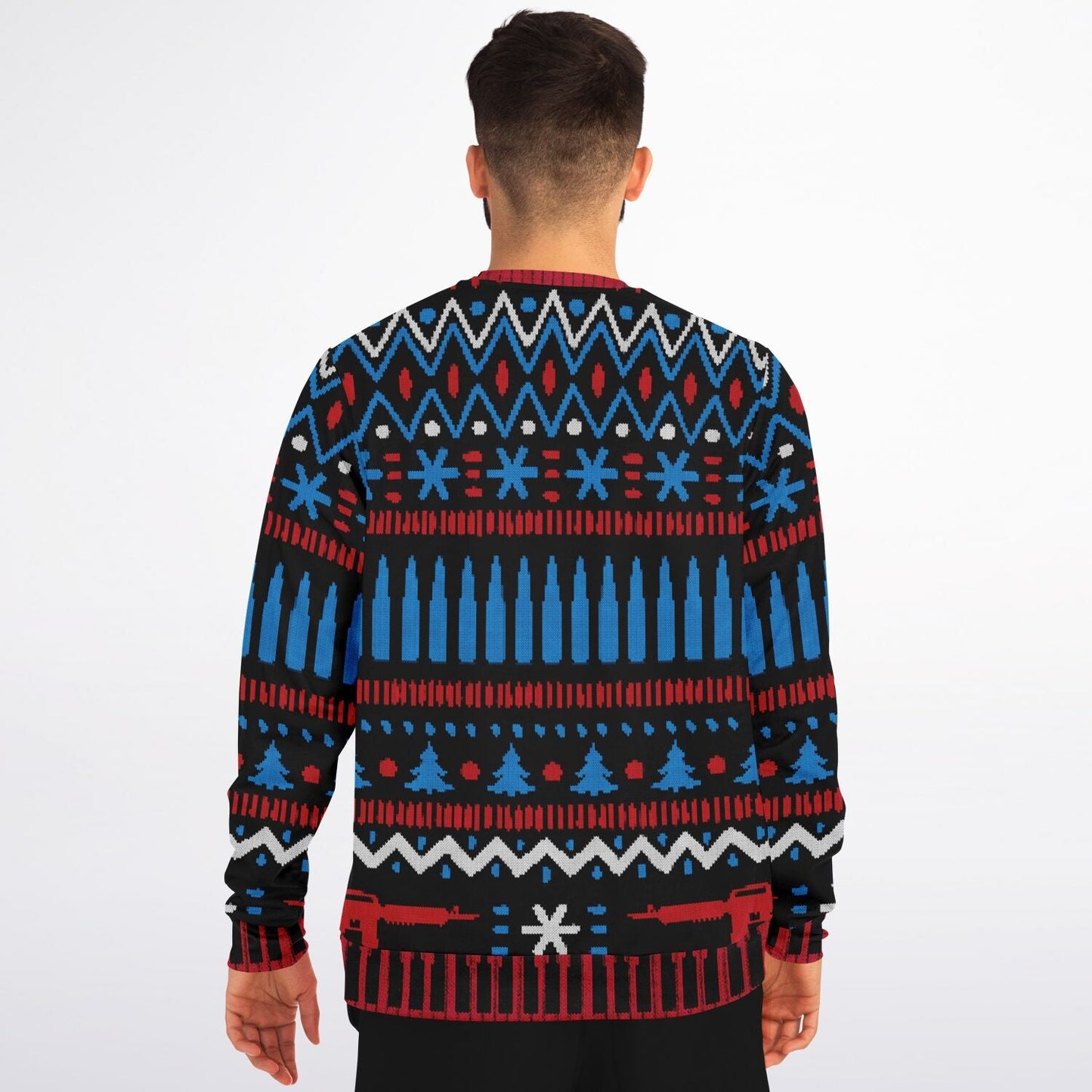 Ammo Wonderland Ugly Christmas Sweatshirt Fashion Sweatshirt - AOP Subliminator 