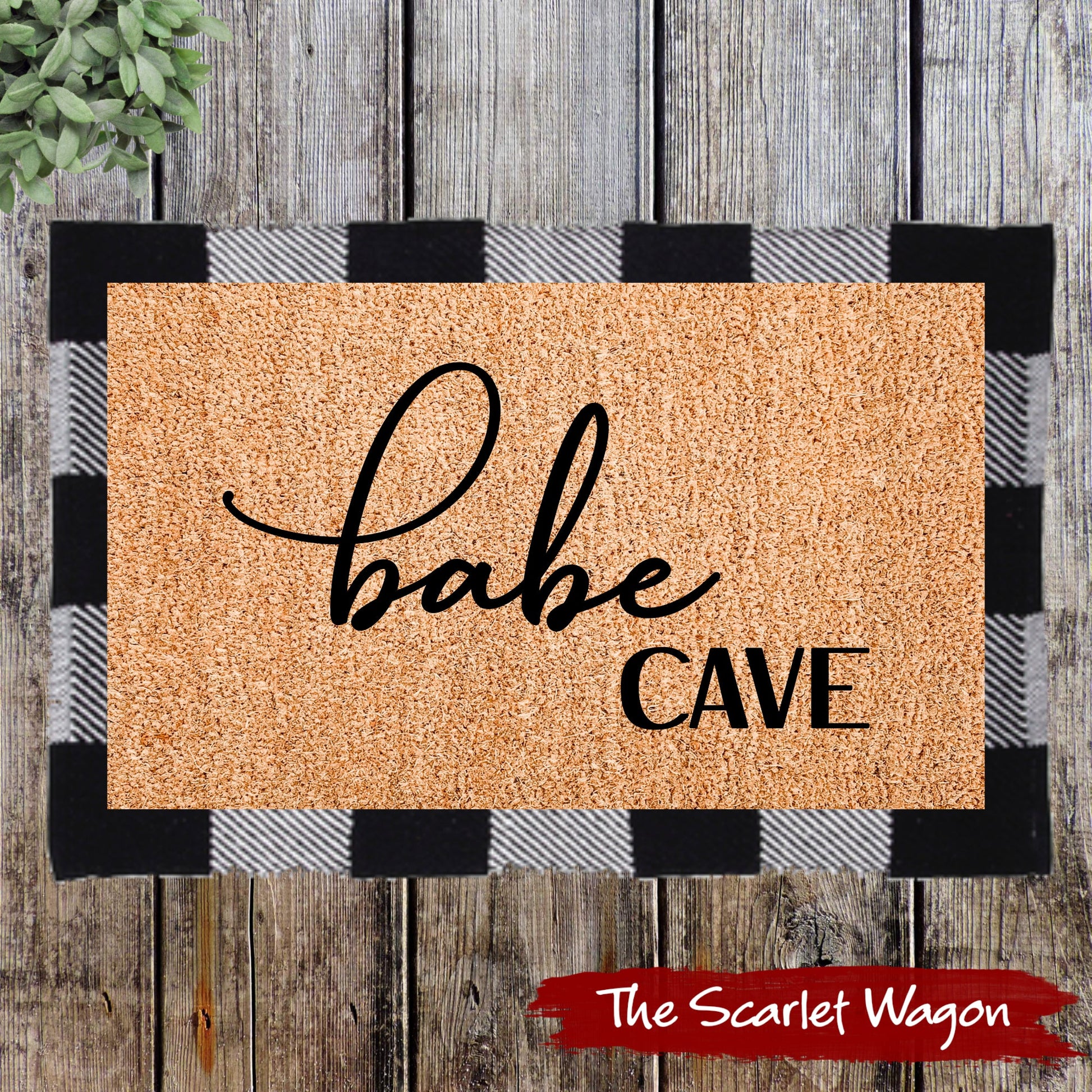 Babe Cave Door Mats teelaunch 