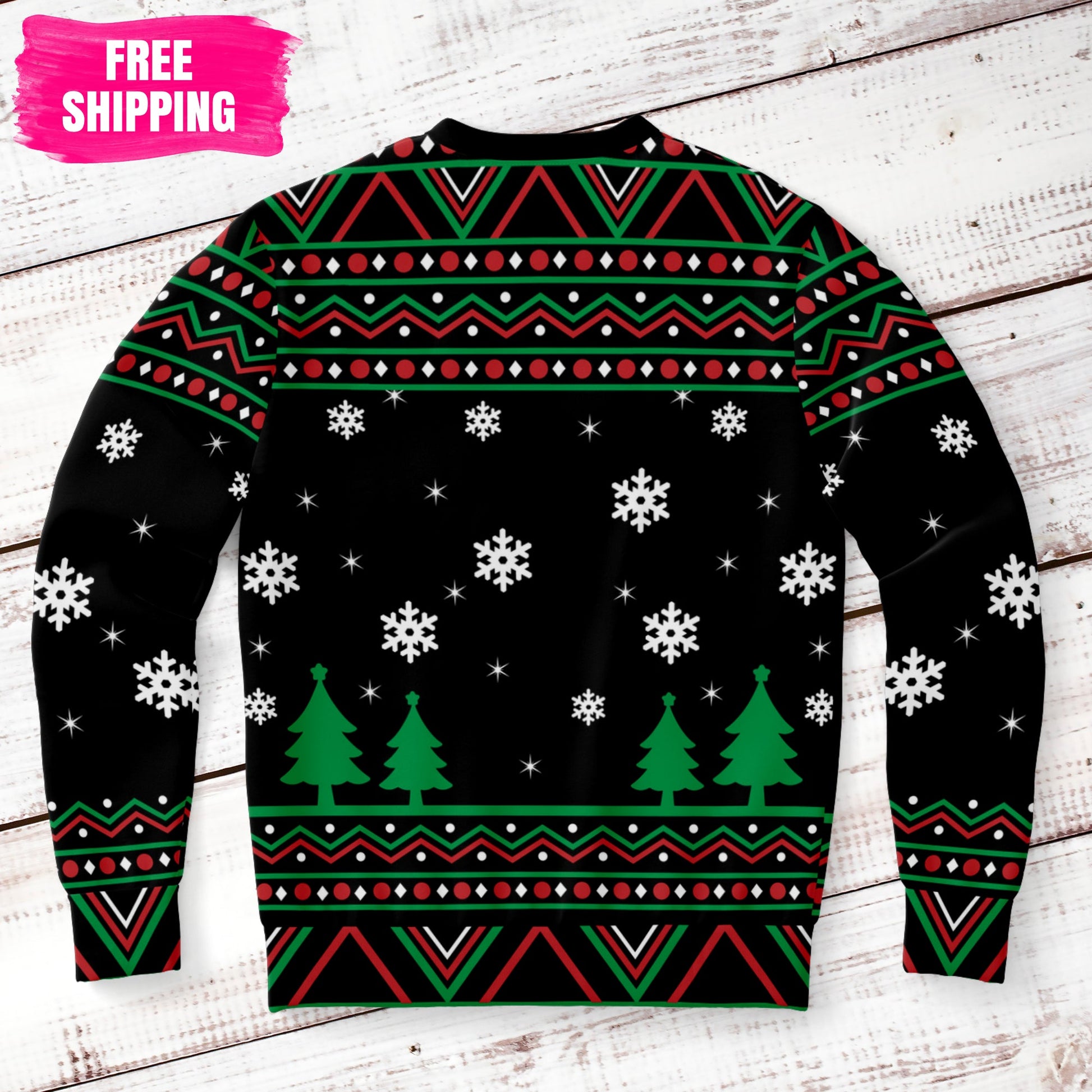 Brewdolph Ugly Christmas Sweatshirt Fashion Sweatshirt - AOP Subliminator 