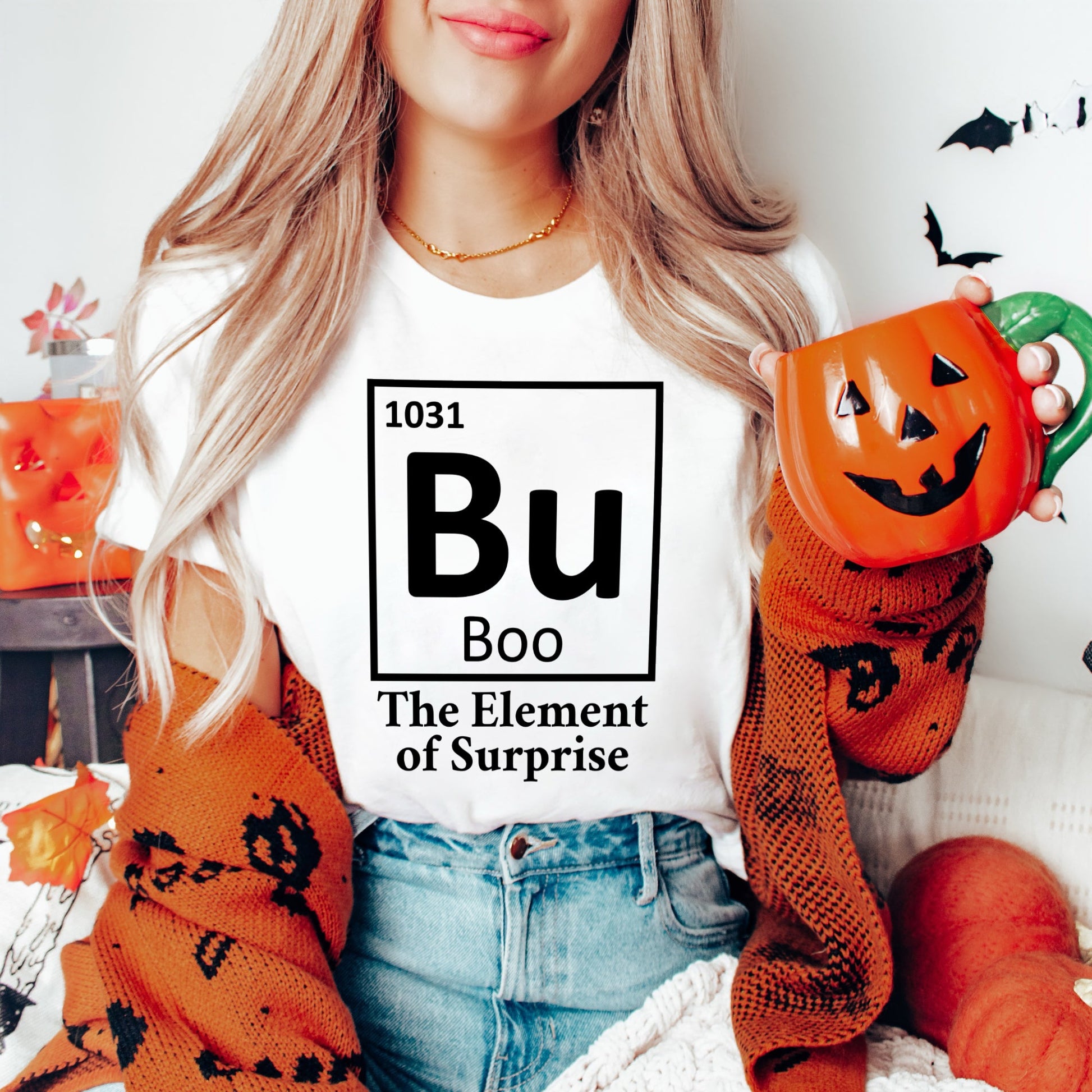 Bu The Element of Surprise Halloween Shirt Great Giftables 