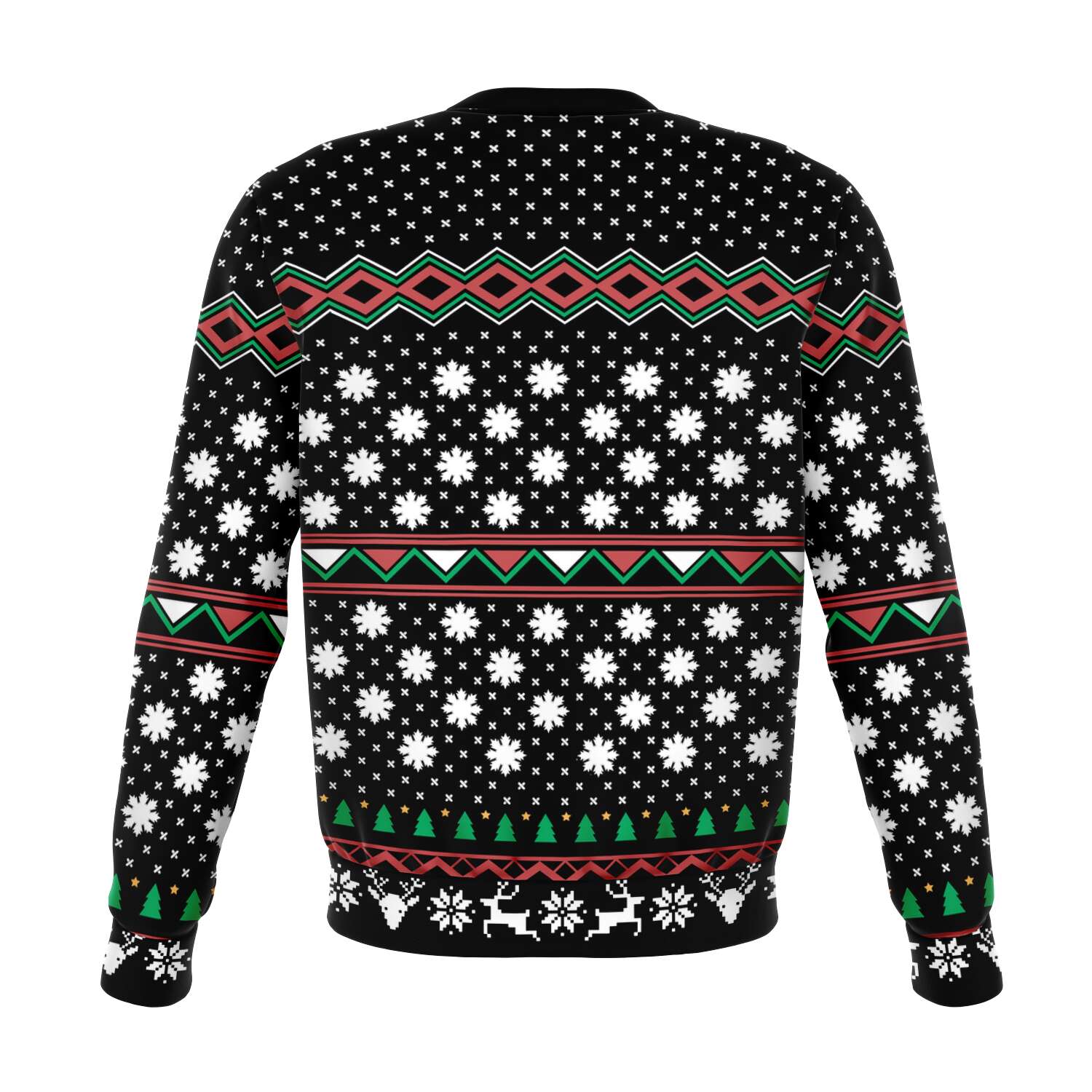 Crocheting with My Gnomies Ugly Christmas Sweatshirt Fashion Sweatshirt - AOP Subliminator 