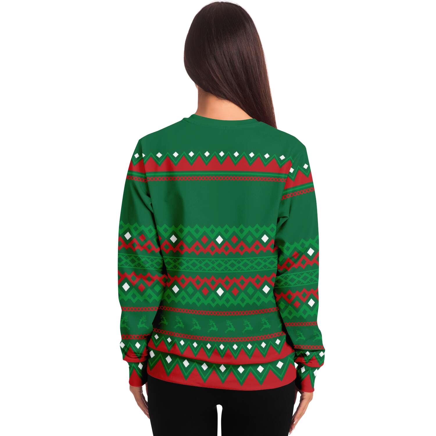 Drag Race Ugly Christmas Sweatshirt Fashion Sweatshirt - AOP Subliminator 
