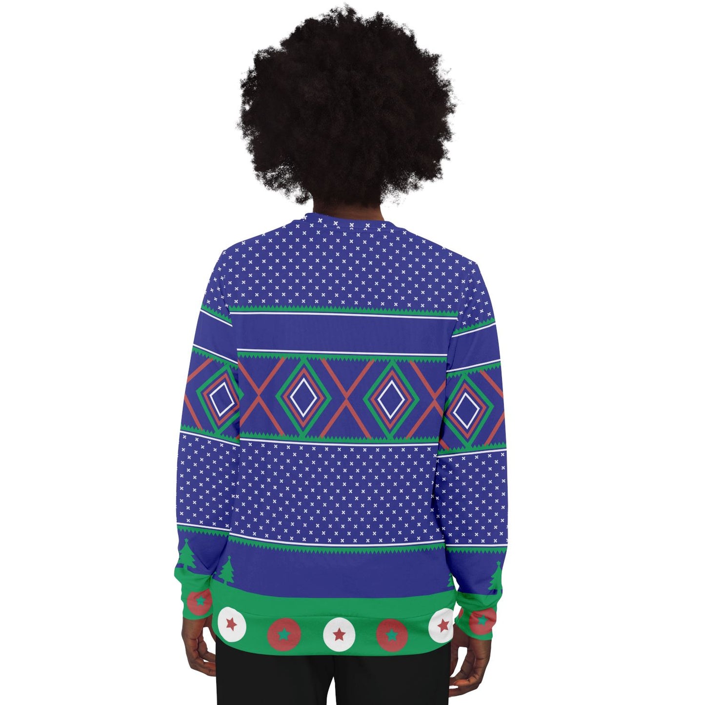 Fishmas Ugly Christmas Sweatshirt Fashion Sweatshirt - AOP Subliminator 