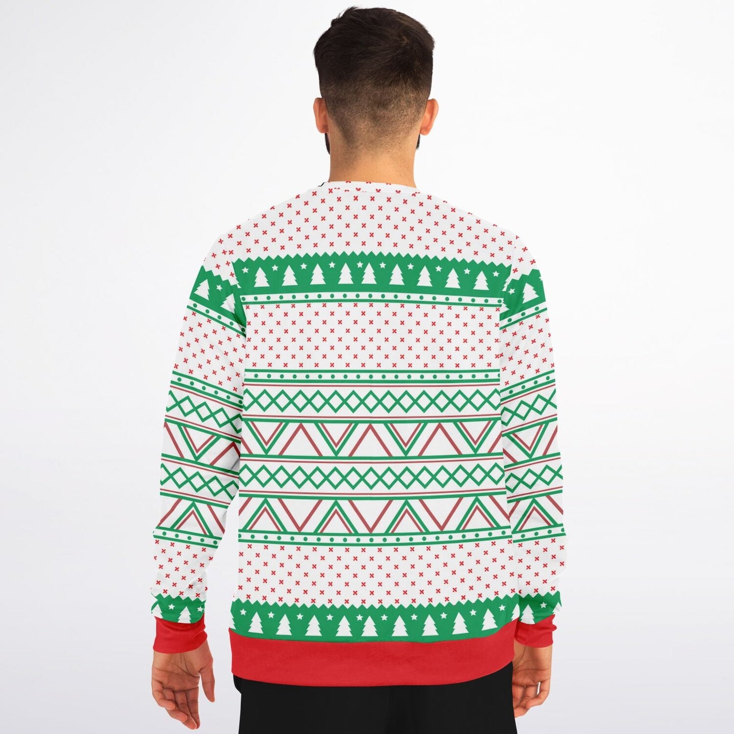 I Don't Believe in You Either Ugly Christmas Sweatshirt Fashion Sweatshirt - AOP Subliminator 