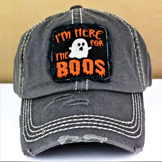 I'm Here for the Boos Baseball Cap Judson 