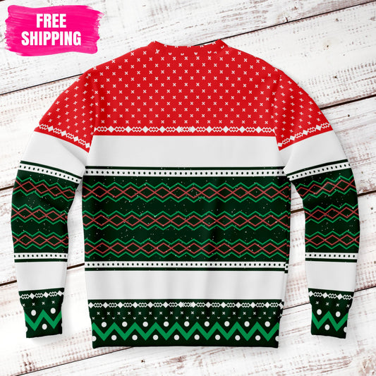 Magical Unicorn Ugly Christmas Sweatshirt Fashion Sweatshirt - AOP Subliminator 