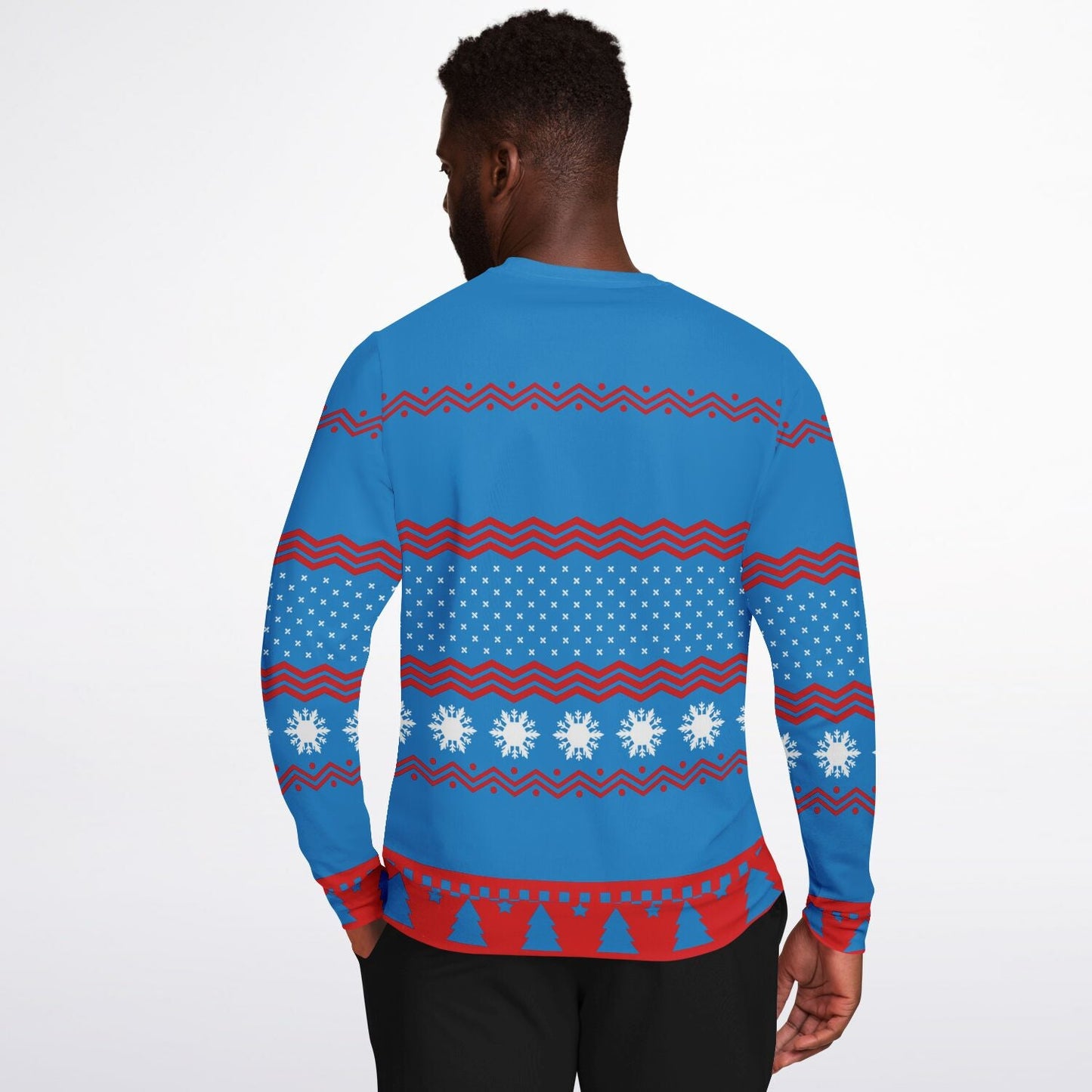 Meowy Christmas Ugly Christmas Sweatshirt Fashion Sweatshirt - AOP Subliminator 