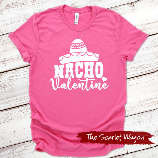 Nacho Valentine Christmas Shirt Scarlet Wagon Charity Pink XS 