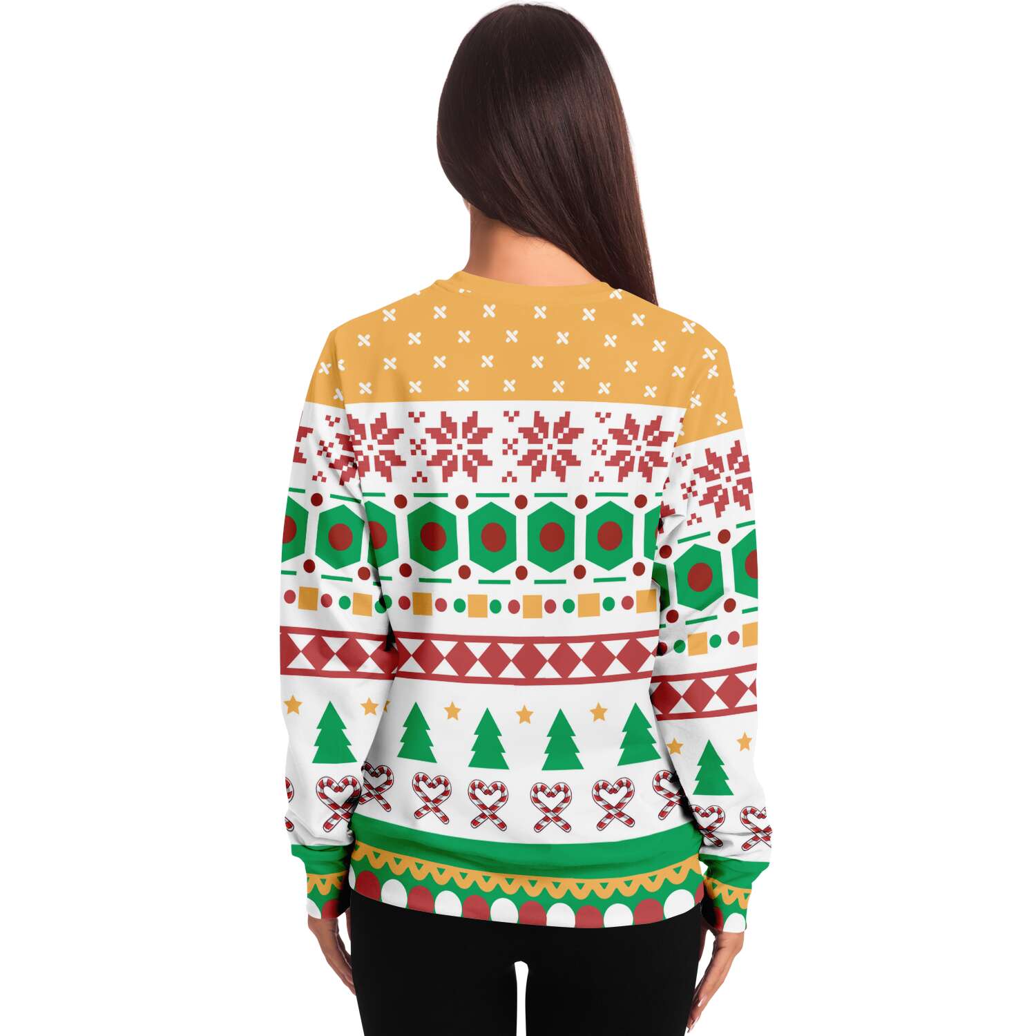 Pirate Santa Ugly Christmas Sweatshirt Fashion Sweatshirt - AOP Subliminator 