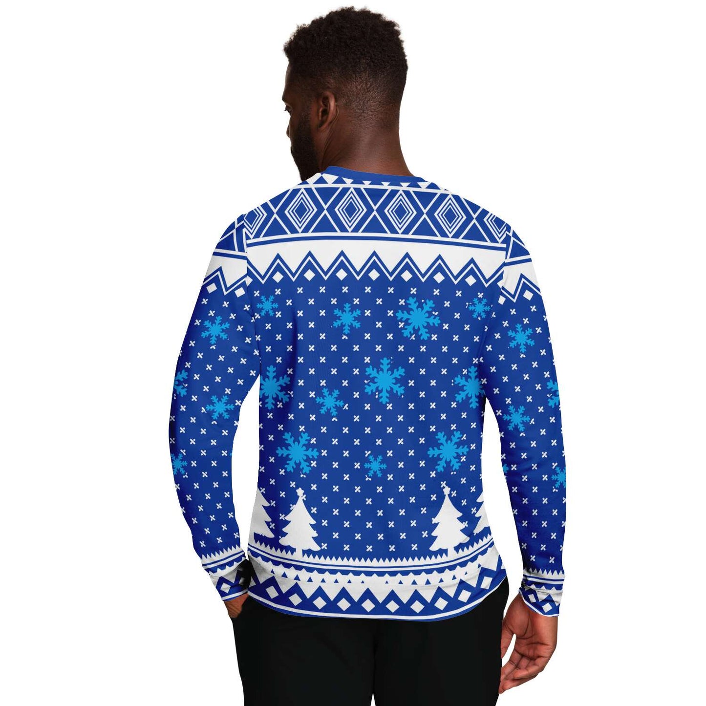 Prickly and Lit Ugly Christmas Sweatshirt Fashion Sweatshirt - AOP Subliminator 