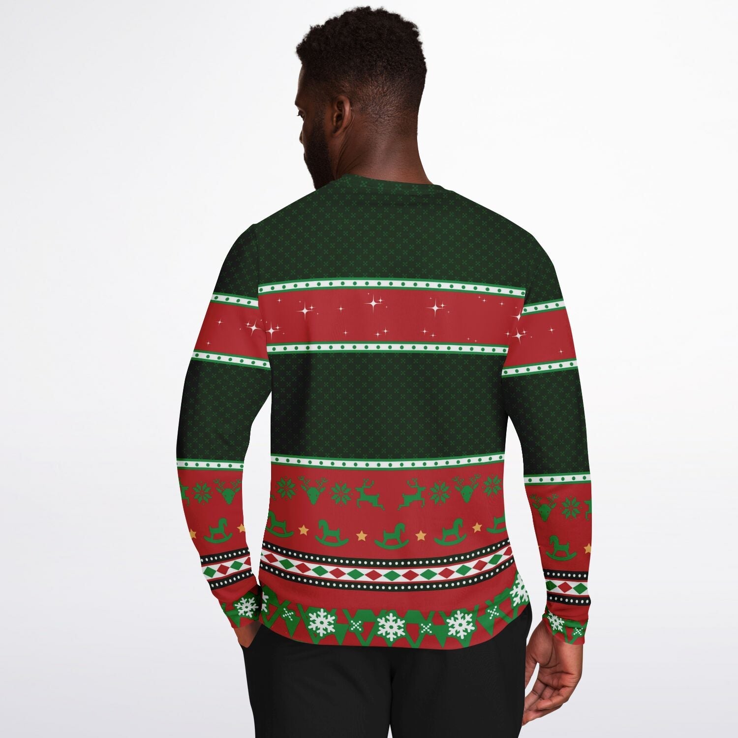 Reason for the Naughty List Ugly Christmas Sweatshirt Fashion Sweatshirt - AOP Subliminator 