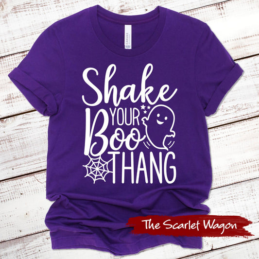 Shake Your Boo Thang Halloween Shirt Scarlet Wagon Purple XS 