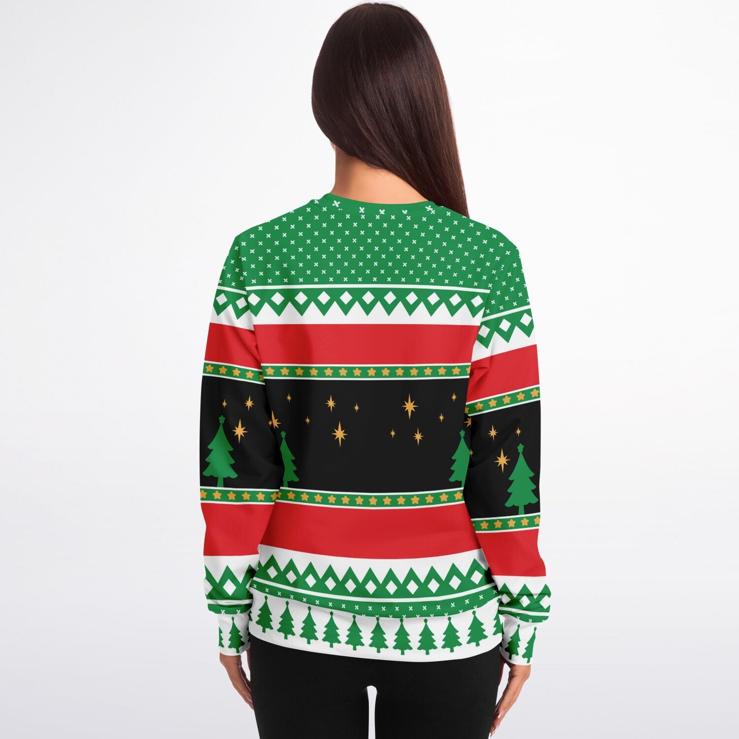 Your Gift's in the Box Ugly Christmas Sweatshirt Fashion Sweatshirt - AOP Subliminator 